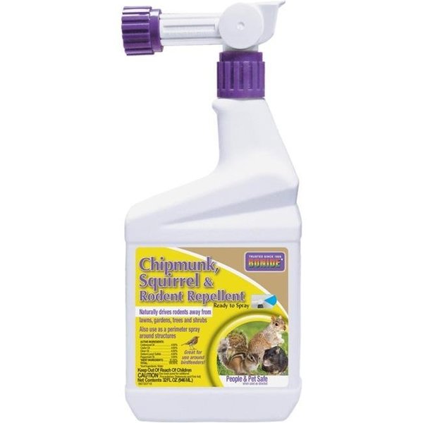 Bonide Products Bonide 248271 Quart Ready to Spray Chipmunk Repellent 248271